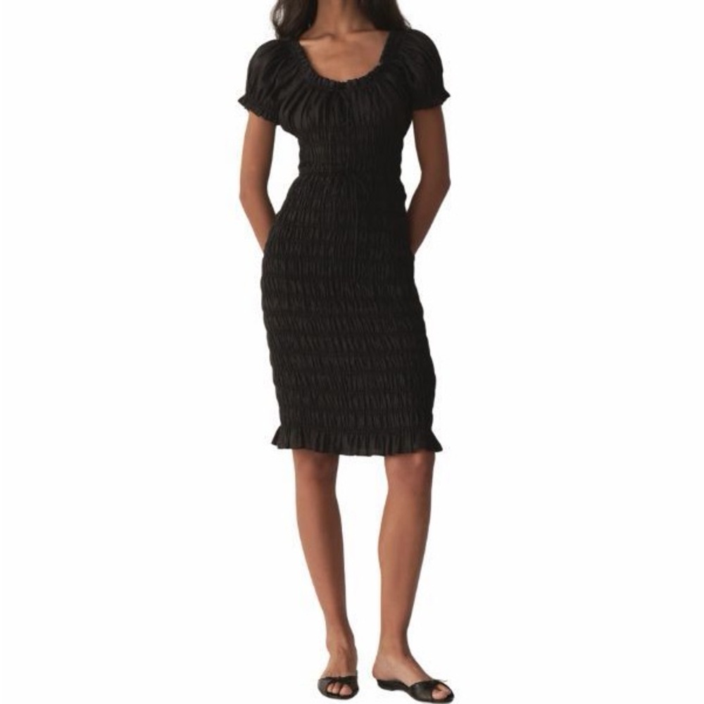 Dôen Rosalynn Dress Black NWT size M PERFECT LBD!
